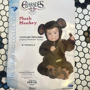 Plush Monkey Costume (Toddler 2-4)